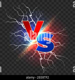 Thunderstorm Wahl Hintergrund Stock Vektor