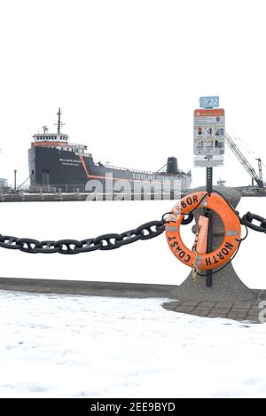 William G Mather Steamship in cleveland ohio Stockfoto