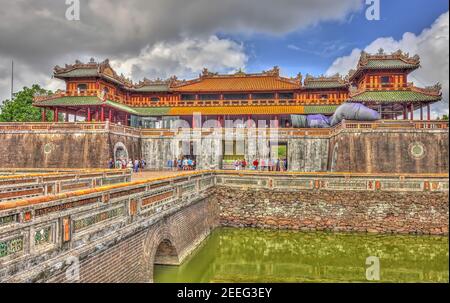 Hue Zitadelle, Vietnam Stockfoto