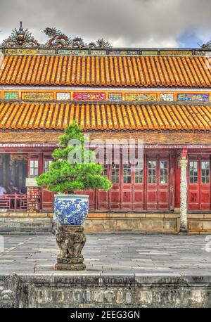 Hue Zitadelle, Vietnam Stockfoto