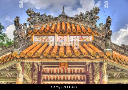Hue Zitadelle, Vietnam Stockfoto