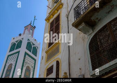 Die große Moschee von Tanger Stockfoto