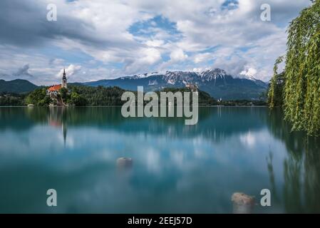 Lago di Bled Stockfoto