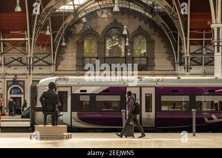 Bahnhof London-Paddington Stockfoto