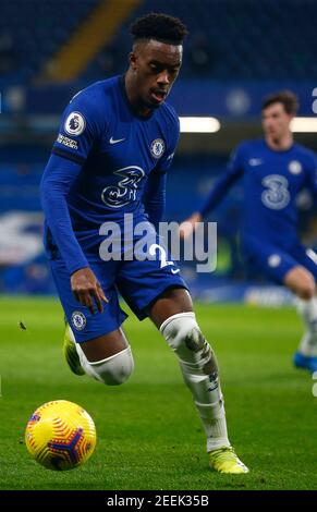 LONDON, ENGLAND - FEBRUAR 15: Während der Premiership zwischen Chelsea und Newcastle United im Stamford Bridge Stadium, London, UK am 15th. Februar 2021 Stockfoto