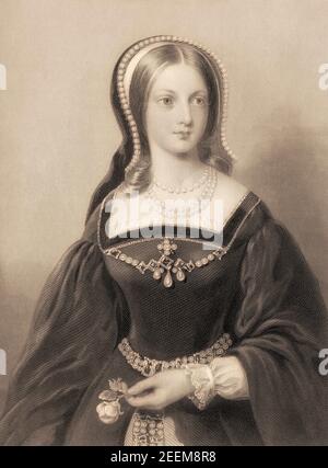 Lady Jane Gray, 1536 - 1554, Königin von England, genannt Nine Days Queen Stockfoto