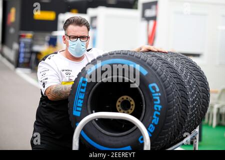 Renault F1 Team Fahrerlager Atmosphäre während der Formel 1 Rolex großer Preis von Osterreich 2020, großer Preis von Österreich vom 02. Bis 05. Juli 2020 auf dem Red Bull Ring, in Spielberg, Österreich - Foto Florent Gooden / DPPI Stockfoto