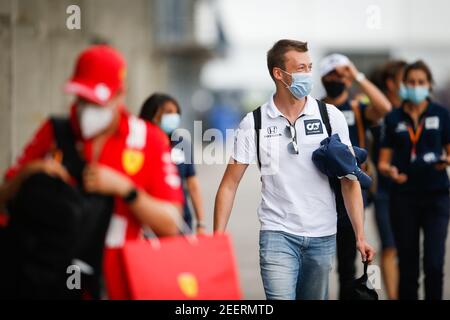 KVYAT Daniil (rus), Scuderia AlphaTauri Honda AT01, Portrait während der Formel 1 Aramco Magyar Nagydij 2020, großer Preis von Ungarn vom 17. Bis 19. Juli 2020 auf dem Hungaroring, in Budapest, Ungarn - Foto Antonin Vincent / DPPI Stockfoto