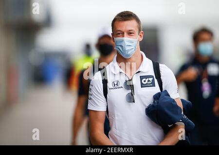 KVYAT Daniil (rus), Scuderia AlphaTauri Honda AT01, Portrait während der Formel 1 Aramco Magyar Nagydij 2020, großer Preis von Ungarn vom 17. Bis 19. Juli 2020 auf dem Hungaroring, in Budapest, Ungarn - Foto Antonin Vincent / DPPI Stockfoto