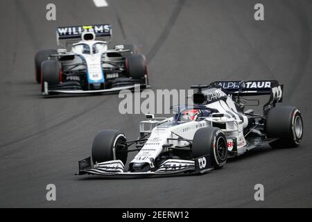 26 KVYAT Daniil (rus), Scuderia AlphaTauri Honda AT01, Aktion während der Formel 1 Aramco Magyar Nagydij 2020, großer Preis von Ungarn vom 17. Bis 19. Juli 2020 auf dem Hungaroring, in Budapest, Ungarn - Foto Antonin Vincent / DPPI Stockfoto