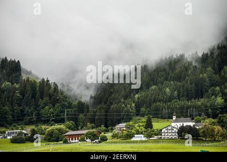 Illustration Regen, Pluie, Wolken, Nuagen während der Formel 1 Pirelli Grosser Preis der Steiermark 2020, Steirischer Grand Prix vom 10. Bis 12. Juli 2020 auf dem Red Bull Ring, in Spielberg, Österreich - Foto Antonin Vincent / DPPI Stockfoto