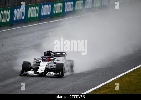 KVYAT Daniil (rus), Scuderia AlphaTauri Honda AT01, Aktion während der Formel 1 Aramco Magyar Nagydij 2020, großer Preis von Ungarn vom 17. Bis 19. Juli 2020 auf dem Hungaroring, in Budapest, Ungarn - Foto Florent Gooden / DPPI Stockfoto