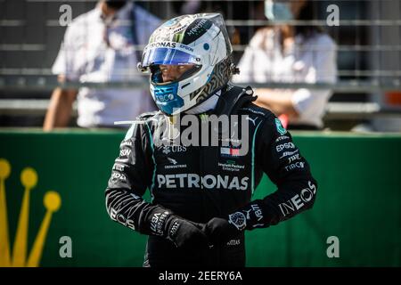BOTTAS Valtteri (FIN), Mercedes AMG F1 GP W11 Hybrid EQ Power+, Portraithelm, Kasque, während der Formel 1 Rolex großer Preis von Osterreich 2020, großer Preis von Österreich vom 02. Bis 05. Juli 2020 auf dem Red Bull Ring, in Spielberg, Österreich - Foto Antonin Vincent / DPPI Stockfoto