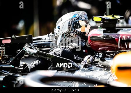 BOTTAS Valtteri (FIN), Mercedes AMG F1 GP W11 Hybrid EQ Power+, Portraithelm, Kasque, während der Formel 1 Rolex großer Preis von Osterreich 2020, großer Preis von Österreich vom 02. Bis 05. Juli 2020 auf dem Red Bull Ring, in Spielberg, Österreich - Foto Antonin Vincent / DPPI Stockfoto