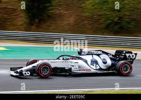 26 KVYAT Daniil (rus), Scuderia AlphaTauri Honda AT01, Aktion während der Formel 1 Aramco Magyar Nagydij 2020, großer Preis von Ungarn vom 17. Bis 19. Juli 2020 auf dem Hungaroring, in Budapest, Ungarn - Foto Antonin Vincent / DPPI Stockfoto