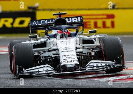 26 KVYAT Daniil (rus), Scuderia AlphaTauri Honda AT01, Aktion während der Formel 1 Aramco Magyar Nagydij 2020, großer Preis von Ungarn vom 17. Bis 19. Juli 2020 auf dem Hungaroring, in Budapest, Ungarn - Foto Antonin Vincent / DPPI Stockfoto