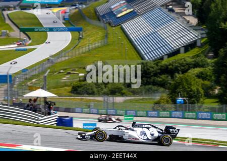 26 KVYAT Daniil (rus), Scuderia AlphaTauri Honda AT01, Aktion während der Formel 1 Pirelli Grosser Preis der Steiermark 2020, Steirischer Grand Prix vom 10. Bis 12. Juli 2020 auf dem Red Bull Ring, in Spielberg, Österreich - Foto Antonin Vincent / DPPI Stockfoto