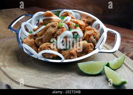 Hähnchenfinger Stockfoto