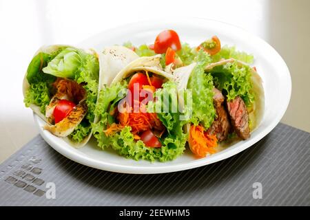 Wraps Stockfoto