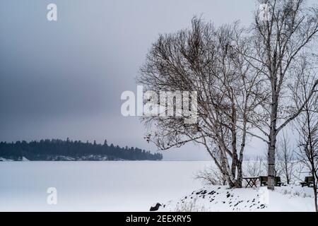 TUPPER LAKE ADIRONDACKS NEW YORK USA Stockfoto