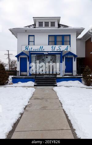 Hitsville, USA, Motown, Detroit, Michigan, USA, von James D. Coppinger/Dembinsky Photo Assoc Stockfoto