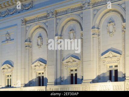 Außenansicht des Pantages Theatre in Tacoma, WA. Stockfoto