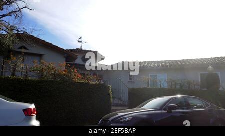 Los Angeles, California, USA 16th. Februar 2021 EIN allgemeiner Blick auf die Atmosphäre des ehemaligen Hauses der Schauspielerin Morgan Fairchild am 16. Februar 2021 in Los Angeles, Kalifornien, USA. Foto von Barry King/Alamy Stockfoto Stockfoto