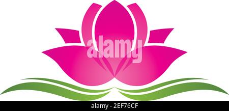 Schönheit Vektor Blumen design Logo-Vorlage-Symbol Stock Vektor