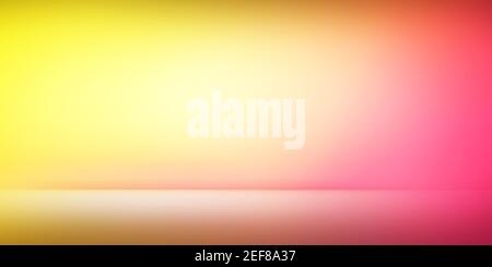Beautiful Colors Abstract 3D gerendert Illustration Room Stockfoto