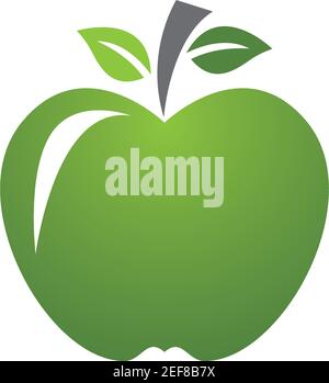 Apple Logo Vorlage Vektor Symbol Illustration Design Stock Vektor