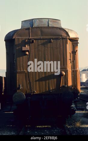 Wien, Nordbahnhof in den 1980ern, heute Stadtentwicklungsgebiet Stockfoto