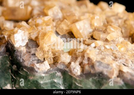 Barite mit celestin Stockfoto