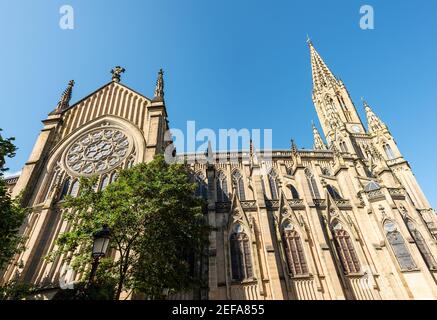 Kathedrale des Guten Hirten in San Sebastian, Spanien Stockfoto