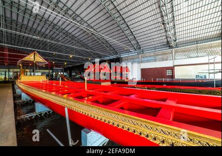 Royal Barge in Royal Barges Museum in Bangkok, Thailand Stockfoto