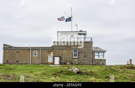 Gwennap Head Watch Station, Cornwall Stockfoto