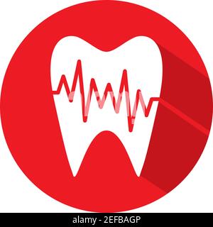 Dental Logo Vorlage Vektor Illustration Icon Design Stock Vektor