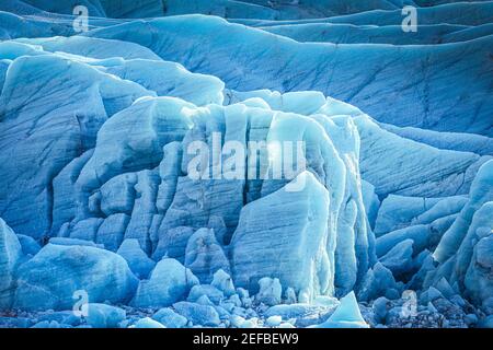 Der Nationalpark Vatnajökull ist Europas größter Gletscher Stockfoto
