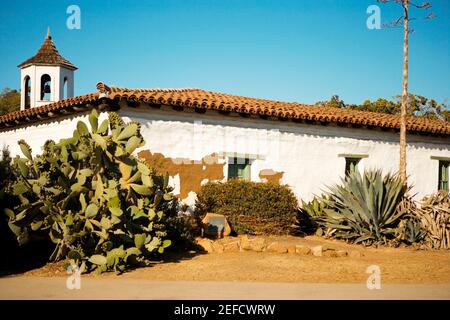 Das Estudillo Haus in der Altstadt von San Diego, San Diego, Kalifornien, USA Stockfoto