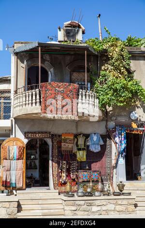 Aserbaidschan, Baku, Souvenir Shop in der Altstadt - Icheri Sheher Stockfoto