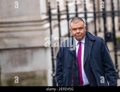 London, Großbritannien. Februar 2021, 17th. Professor Jonathan Van-Tam, Deputy Chief Medical Officer kommt in der Downing Street London 10 an.Quelle: Ian Davidson/Alamy Live News Stockfoto