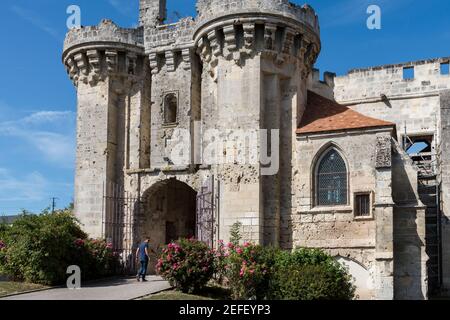 Château de Berzy le SEC à Bernoy le Château Stockfoto