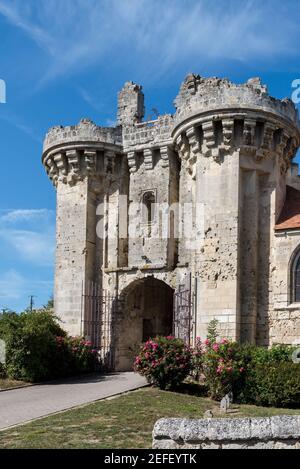 Château de Berzy le SEC à Bernoy le Château Stockfoto