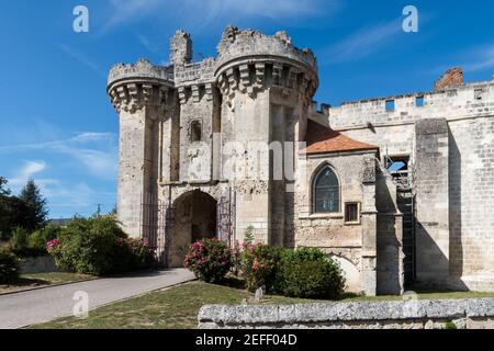 Château de Berzy le SEC à Bernoy le Château Stockfoto