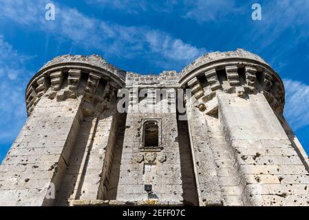 Château de Berzy le SEC à Bernoy le Château Stockfoto