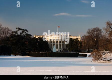 Fassade des ein Regierungsgebäude, weißes Haus, Washington DC, USA Stockfoto