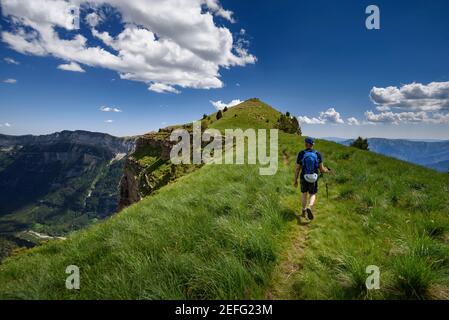 Tozal del Mallo (Ordesa-Tal, Aragon, Pyrenäen, Spanien) ESP: Tozal del Mallo (Valle de Ordesa, Aragón, Pirineos, España) Stockfoto