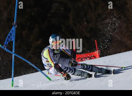 Rumerlo, Cortina d'Ampezzo (BL), Italien. Februar 2021, 17th. Bronzemedaille Deutschland während der FIS Alpine World SKI Championships 2021 - Alpine Team Parallel, alpines Skirennen - Foto Sergio Bisi/LM Credit: LiveMedia/Alamy Live News Stockfoto