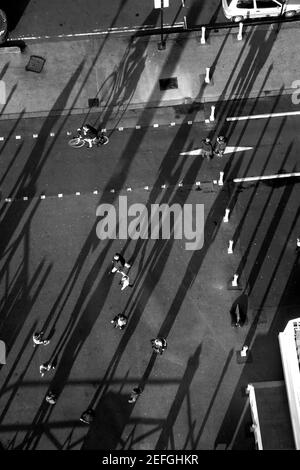 Blick vom Brighton Big Wheel Stockfoto
