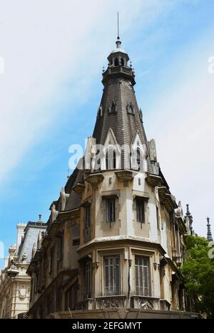 Niedrigen Winkel Ansicht eines Gebäudes, Buenos Aires, Argentinien Stockfoto