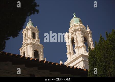 Hohe Ansicht eines Gebäudes, San Francisco, Kalifornien, USA Stockfoto